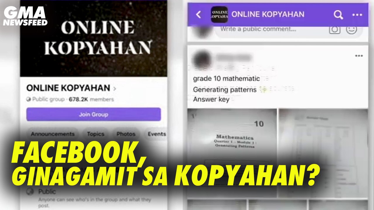 Online kopyahan sa Facebook, iniimbestigahan na | GMA News Feed