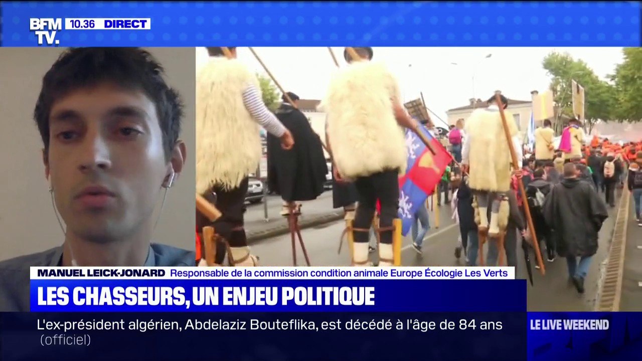 Le responsable de la commission condition animale d'EELV estime que les chasses traditionnelles "s'attaquent à des espèces en mauvais état de conservation en France"