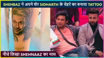 Shehnaaz's Brother Shehbaz Gets Sidharth's Face Tattooed On His Arm