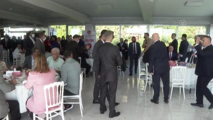 TBMM Başkan Vekili Celal Adan Şişli'de STK temsilcileri ve muhtarlarla bir araya geldi
