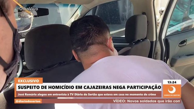 Jovem suspeito de homicídio em Cajazeiras se diz inocente e que estava em casa na hora do crime