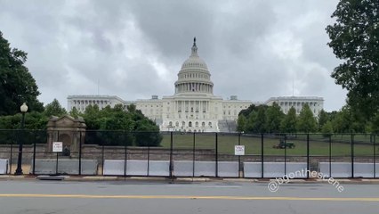Fence Returns to U.S. Capitol Building ahead of ‘Justice for J6’ Rally