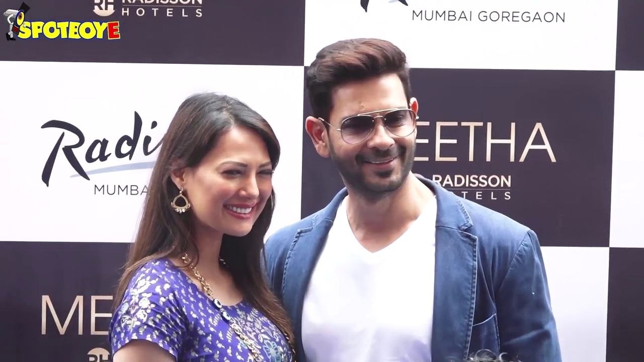Rochelle Rao With Hubby Keith Sequeira At The Launch Of Meetha Sweet Shop At Radisson | SpotboyE