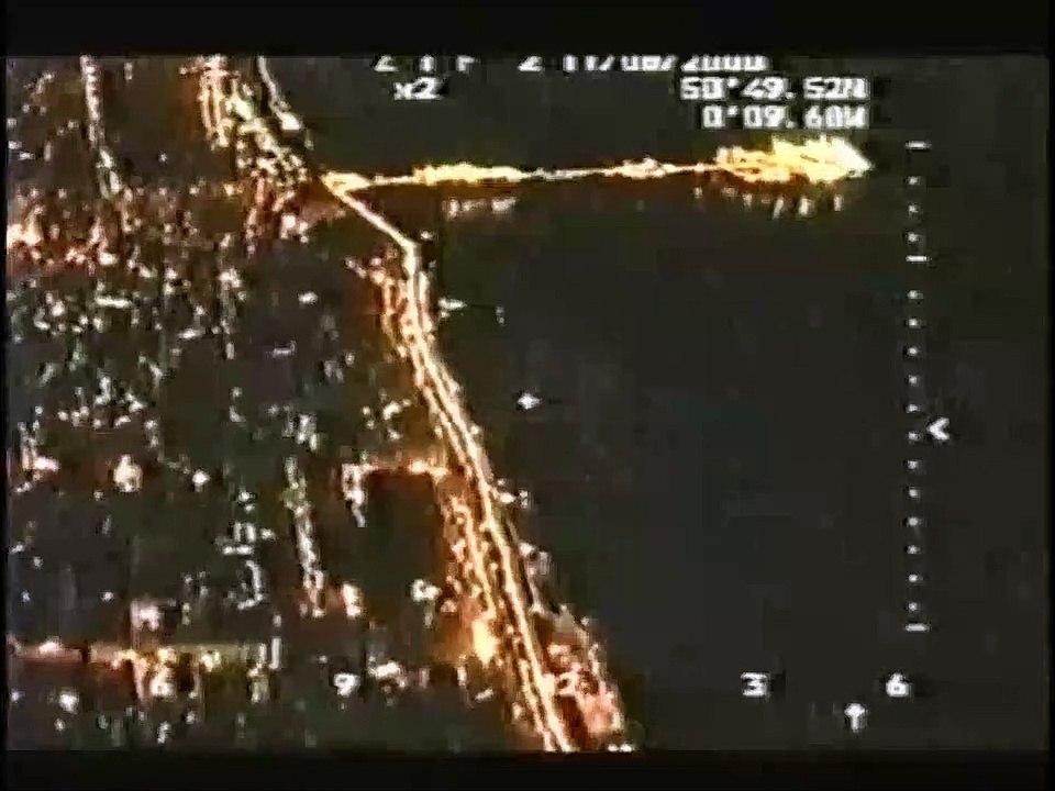 South Wales Police Helicopter Chases UFO.