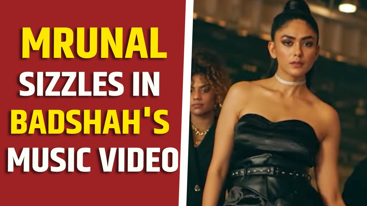 Mrunal Thakur Sizzles In Badshahs Music Video Bad Boy X Bad Girl Video Dailymotion 6678