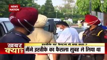 Punjab Congress: Capt Amarinder Singh attacked Sidhu in a gesture