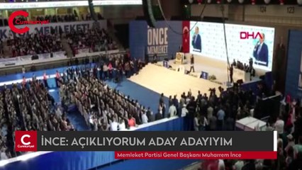 Muharrem İnce: Aday adayıyım