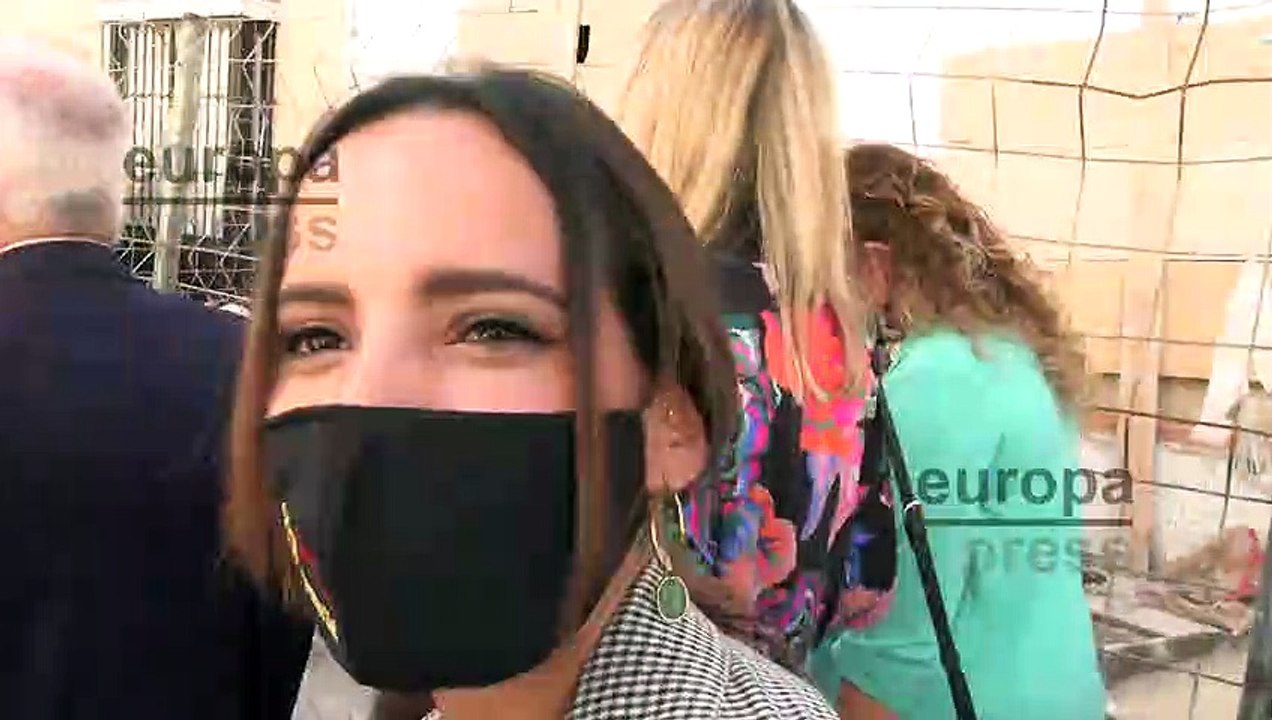 Gloria Camila evita las preguntas sobre Rocio Carrasco y dice que solo hablará sobre su madre