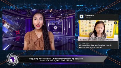Video Shows A Chinese Mother Teaching Her Daughter To Hate Black People