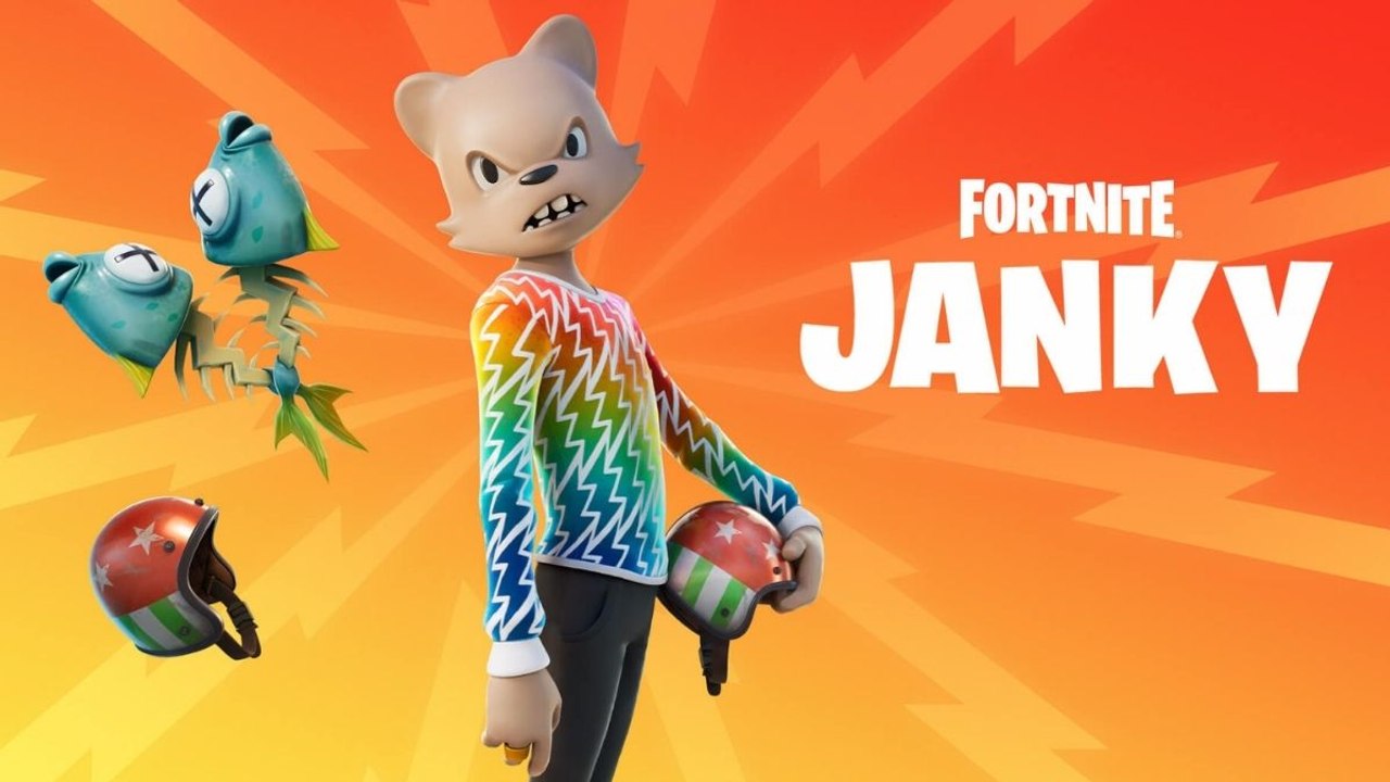 Fortnite : le skin Janky dans la boutique du 18 septembre 2021