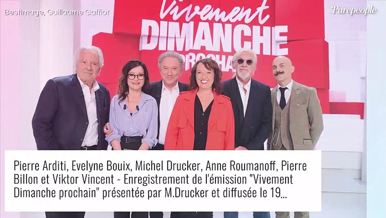 Vivement dimanche : Pierre Arditi et sa femme Evelyne Bouix complices face à Anne Roumanoff