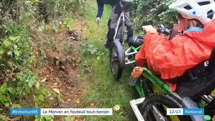 Initiative : parcourir le Morvan en fauteuil tout-terrain