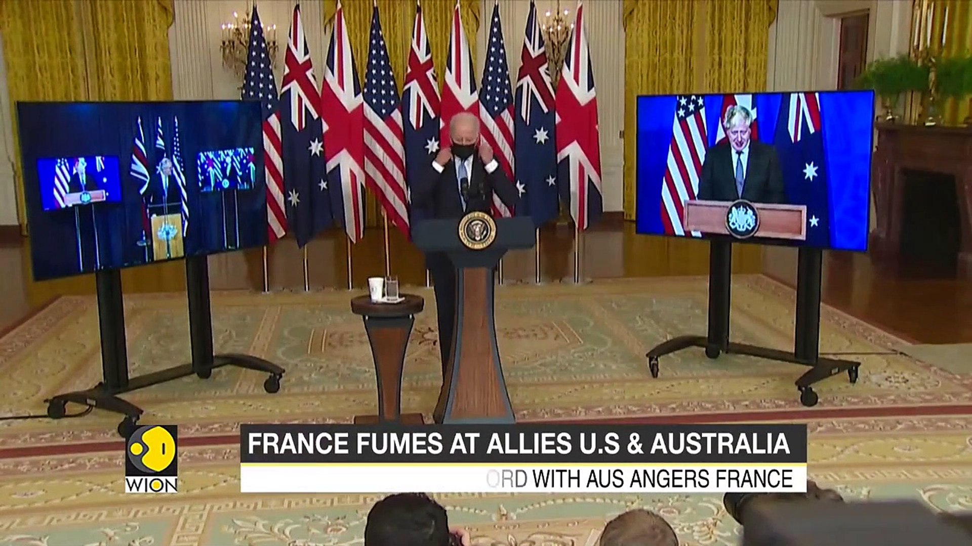 French government recalls its ambassadors from US and Australia _ English News _ World News Updates