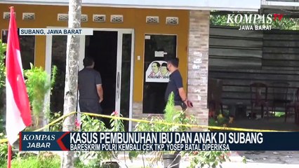 Polisi Kembali Cek TKP Pembunuhan Subang