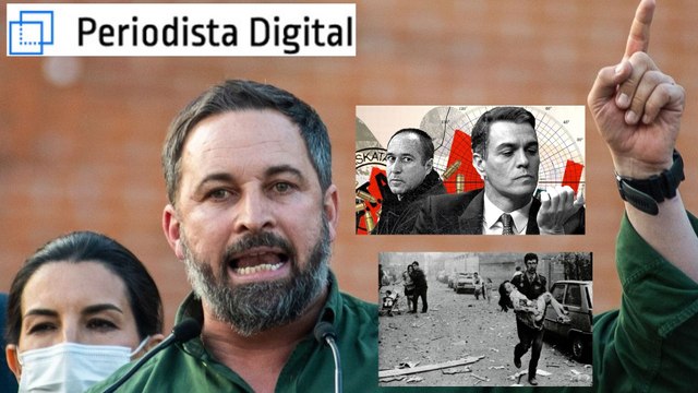 Santiago Abascal (VOX): Se exaltan los crimenes de los terroristas de ETA con la complicidad de Pedro Sánchez