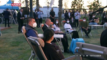 Cumhurbaşkanı Erdoğan gençlerle bir araya geldi