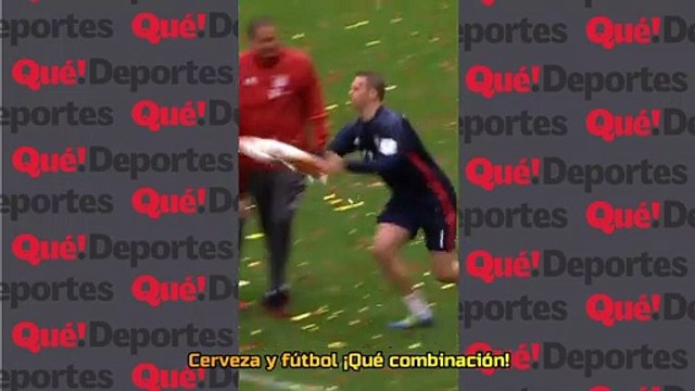 Cerveza y fútbol ¡Qué combinación!
