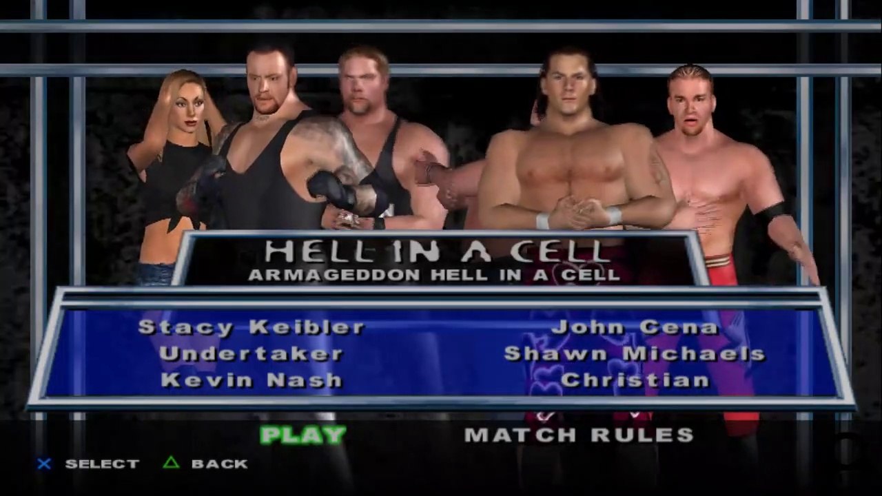 HCTP Stacy Keibler vs Undertaker vs Kevin Nash vs John Cena vs Shawn Michaels vs Christian