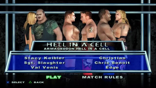 HCTP Stacy Keibler vs Sgt. Slaughter vs Val Venis vs Christian vs Chris Benoit vs Edge