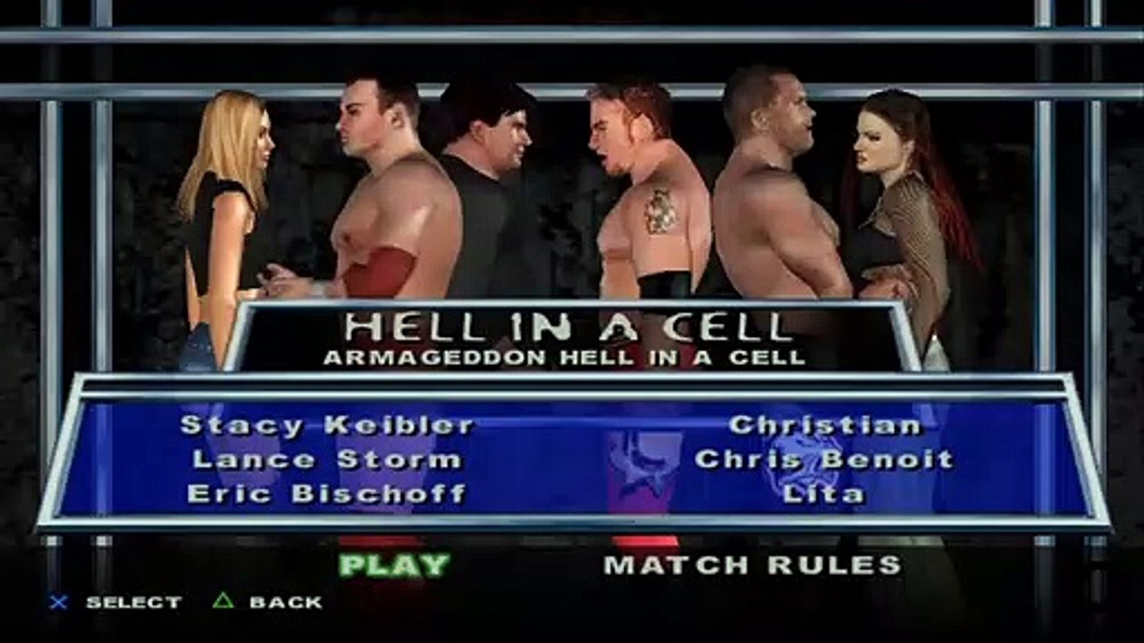 HCTP Stacy Keibler vs Lance Storm vs Eric Bischoff vs Christian vs Chris Benoit vs Lita