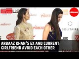 Arbaaz Khan's Girlfriend - Giorgia Andriani and Ex- Malaika Arora Clash at Lokmat Style Awards