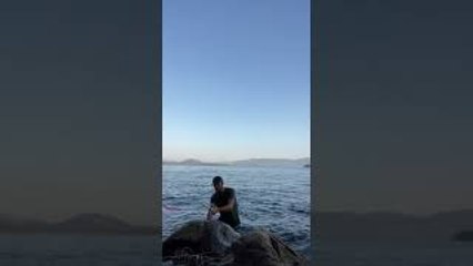 Slipping While Fishing Leads to Splash