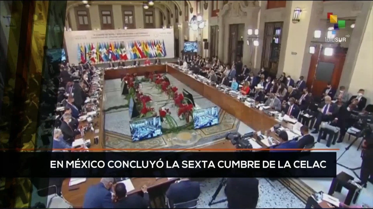teleSUR Noticias 15:30 18-09: En México concluye sexta cumbre de la CELAC