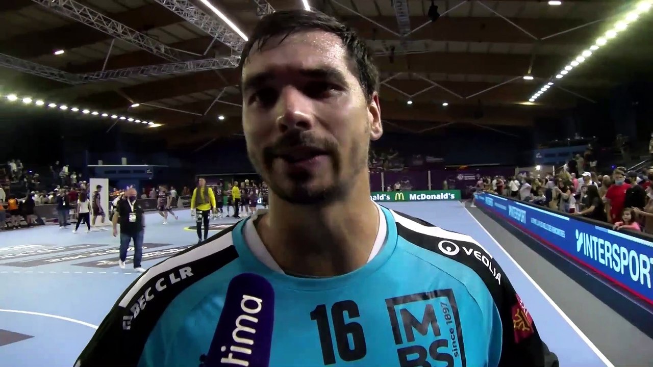 interview maritima: Kevin Bonnefoi après la victoire de Montpellier à Istres