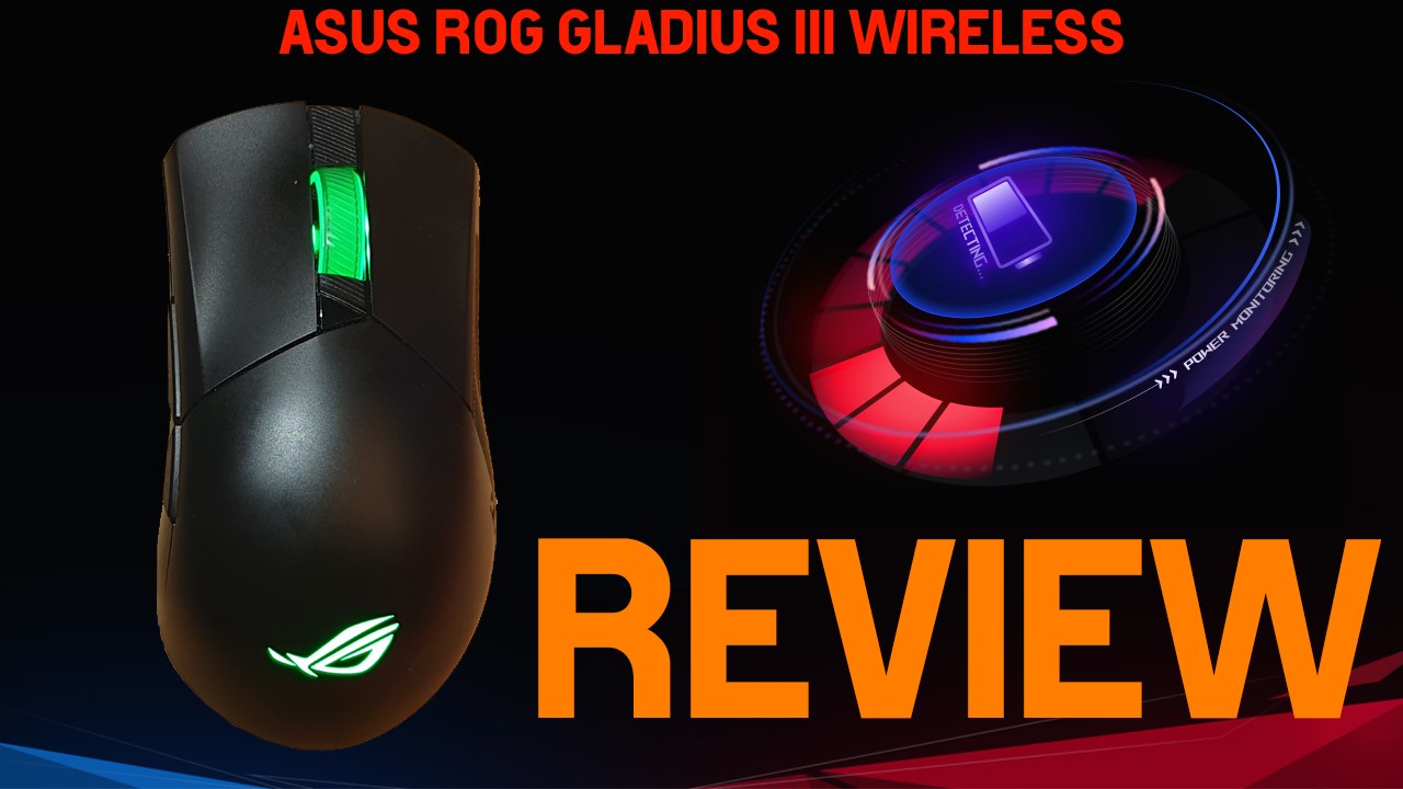 Review: ASUS ROG Gladius 3 Wireless [DE | 4K]