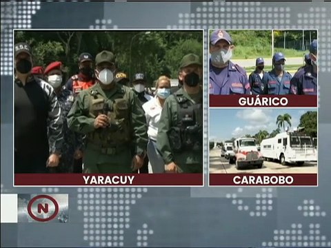 Entérate | 1.253 efectivos de seguridad participan en despliegue de seguridad en el Edo. Yaracuy