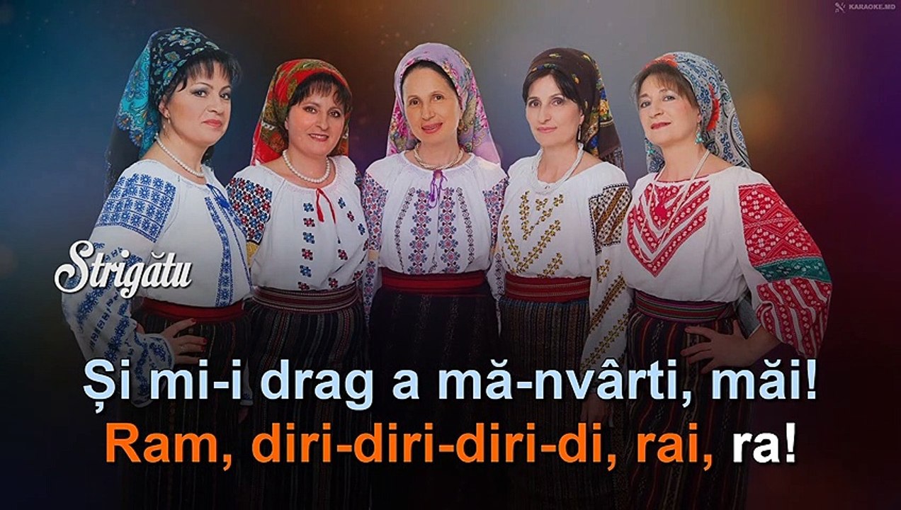 Surorile Osoianu: "Dragu mi-i în sat la joc". Karaoke