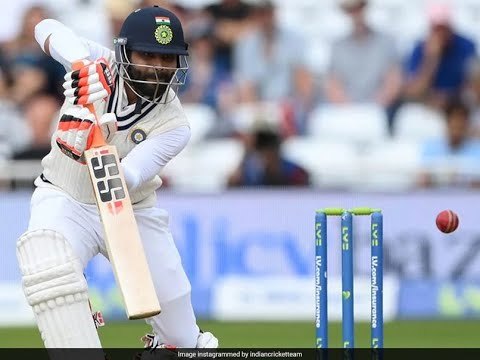 India Vs England ....India lost 4 wickets at Lunch चाय के बाद जडेजा पर टिकी उम्मीद