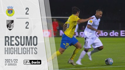 Highlights: FC Arouca 2-2 Vitória SC (Liga 21/22 #6)