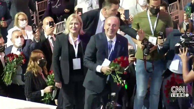 Memleket Partisi 1. Olağan Kurultayı'nda Genel Başkanlığa Muharrem İnce seçildi