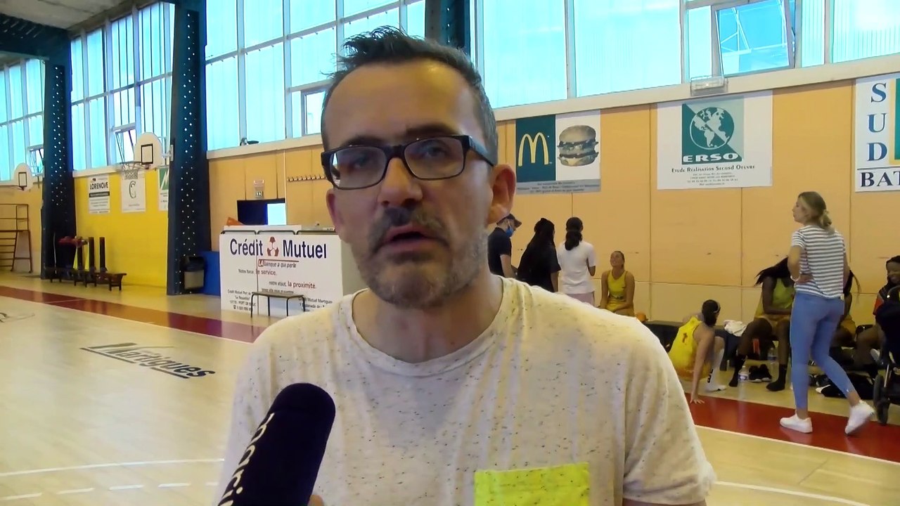 Interview maritima: Stéphane Coignet après la défaite de Martigues contre Bourges