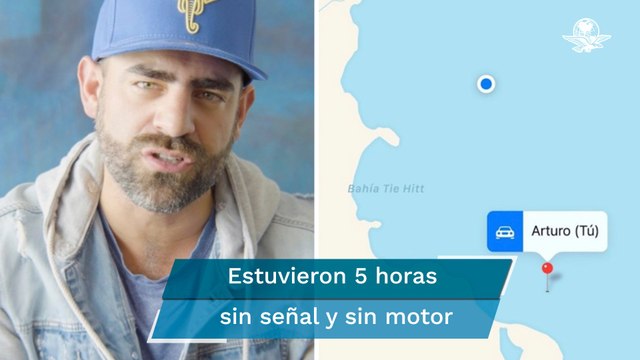 Rescatan a activista Arturo Islas tras estar a la deriva en una isla de Sonora