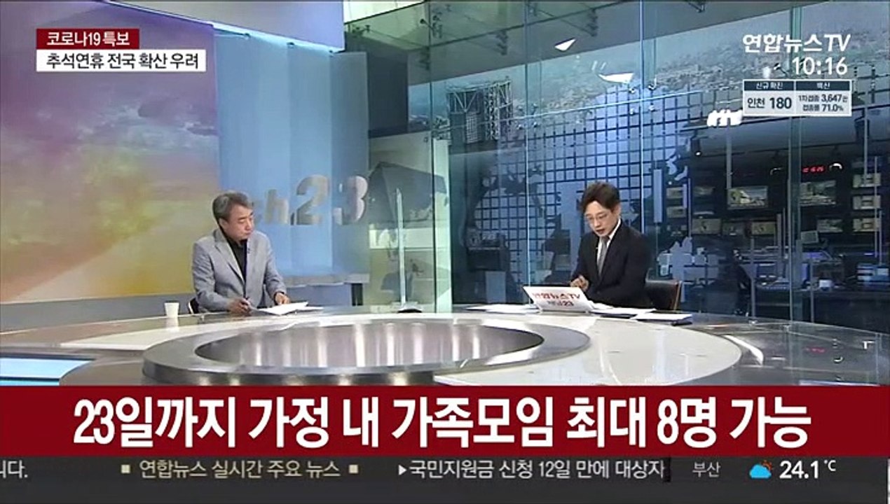 [뉴스초점] 신규확진 1,910명 '주말 최다'…추석 방역 비상