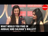 Giorgia Andriani | What would one find in Arbaaz Khan and Salman Khan's Wallet?