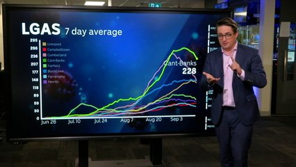 Analyst looks at NSW outbreak across LGAs of concern