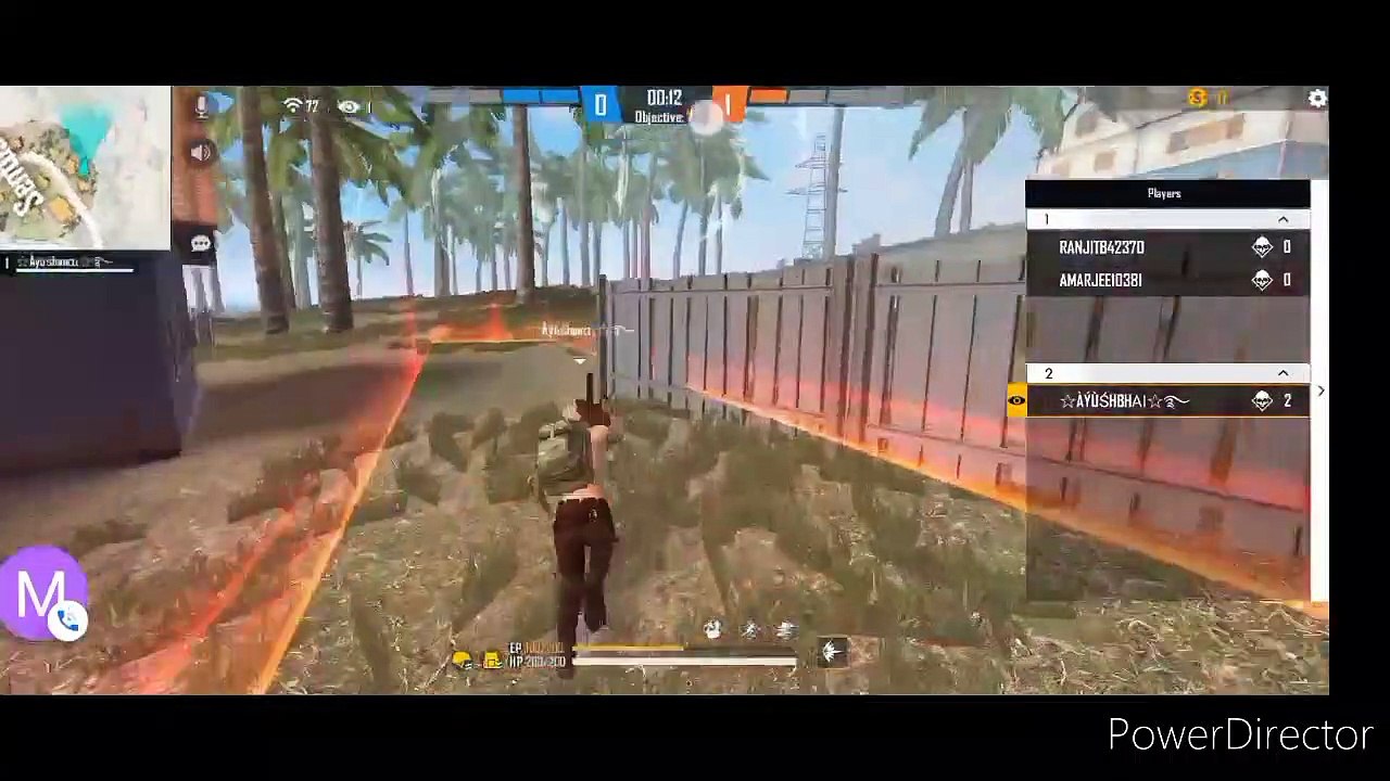 Free Fire 1vs2 OP custom video__ 7-0 pe haraya