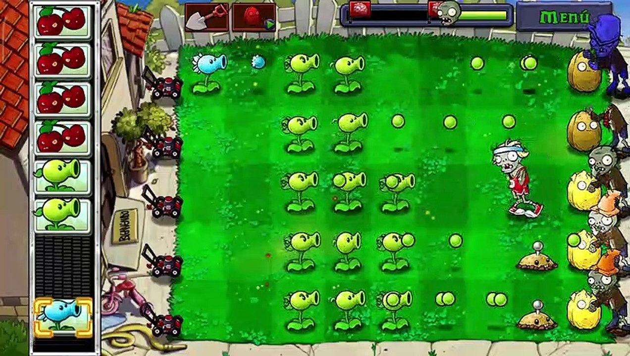 #10 Plantas Contra Zombis Free Aventura Dia Nivel 10 / Consigo la Seta Desesporada / Android