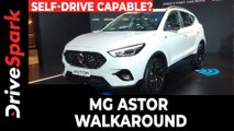 MG Astor Walkaround (First Look) | Level 2 ADAS, AI Inside, Turbo-Petrol Engine & More