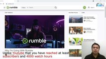 Rumble Tutorial for Beginners EXPLAINED! Kahit walang 1000 Subscribers at 4000 Watch Hours Monetized