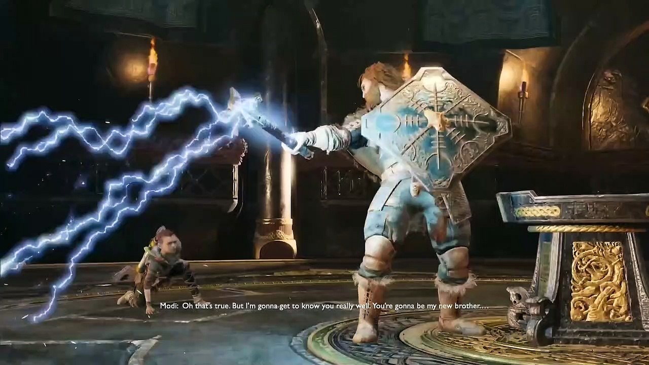 KRATOS VS THOR SON FIGHT[Part 2] 1080p
