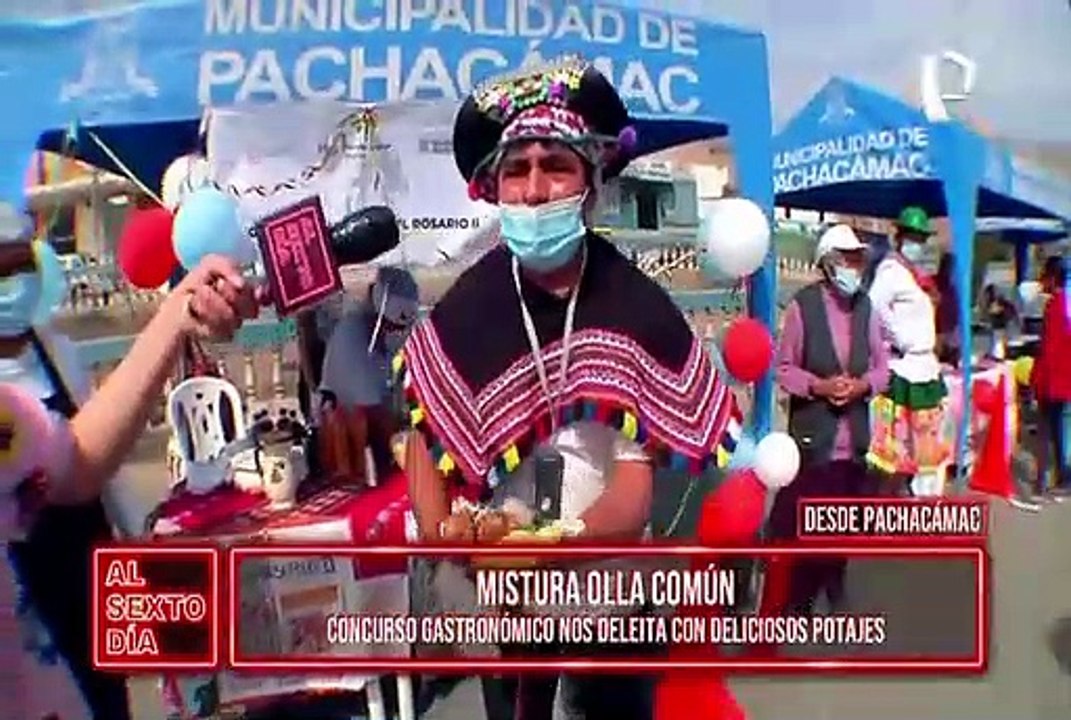 La Mistura de las ollas comunes en Pachacámac