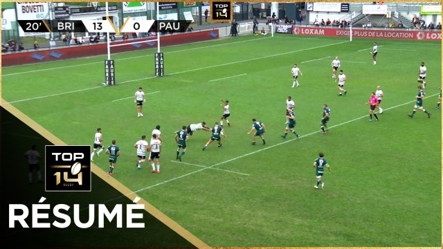 TOP 14 - Résumé CA Brive-Section Paloise: 30-13 - J03 - Saison 2021/2022