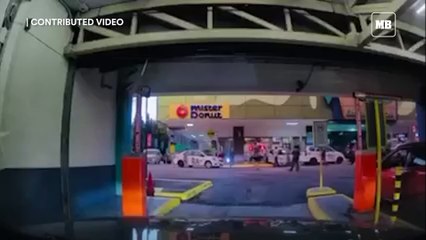 SUV lost control ramming into a store in San Juan City