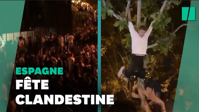 À Madrid, une fête réunit 25.000 étudiants malgré l'interdiction liée au Covid
