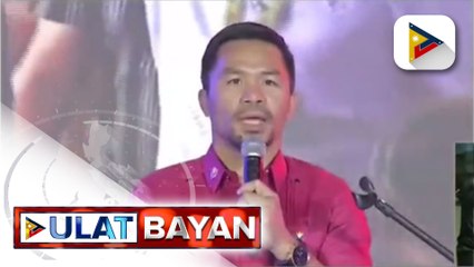 Sen. Pacquiao, idineklarang standard-bearer sa pagka-pangulo ng PDP-Laban faction para sa 2022 national elections