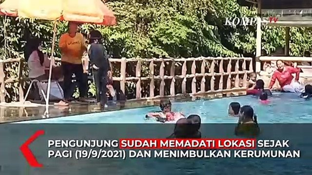 Objek Wisata Dibuka, Pengunjung Abai Protokol Kesehatan